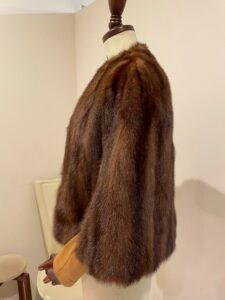 ミンクのコートお直し後