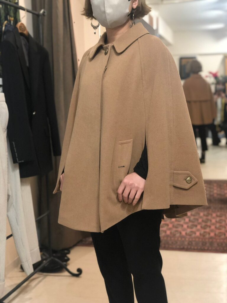 バーバリーのコートリメイク後